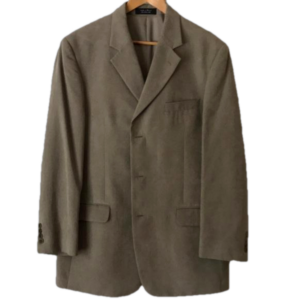 Alfani Suede Sport Coat Size 42 L